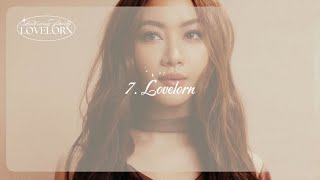 Lovelorn by Daiyan Trisha Lyrics Video [upl. by Bolen]