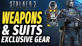 STALKER 2 Exclusive Weapons and Suits and How to Get them [upl. by Root]