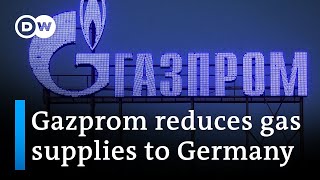 Gazprom slashes gas deliveries via Nord Stream  DW News [upl. by Kered]