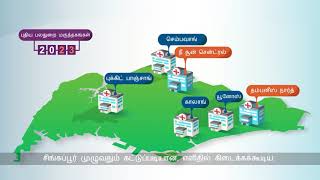 NDR2018 Healthcare Affordability  More and Better Polyclinics Tamil [upl. by Yenrab]