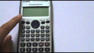 Números aleatorios con calculadora Casio fx570 ES [upl. by Fransis]