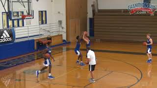 How to Pro Hop and Inside Hand Finish for Basketball [upl. by Colette]