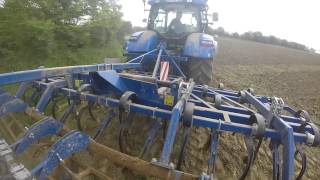 The Blue Power New Holland T6030 Range amp Kockerling Allrounder 5m [upl. by Cairistiona]