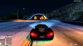 GTA V Progen T20 Realistic Top Speed and Acceleration V26 [upl. by Loughlin763]