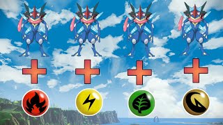 What If Ash Greninja Had All Types of Evolution  Pokemon All Types Evolution Fusion   AnimeX [upl. by Tisman]