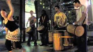 druminthesun Goi Sunu Sunun Sounou  Master Drummer Mali Fienke djembe boulder denver [upl. by Garmaise]