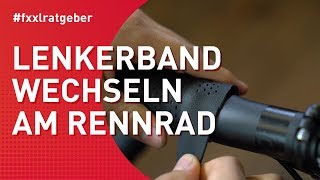 Rennrad Lenkerband wickeln  Anleitung zum Nachmachen [upl. by Thun]