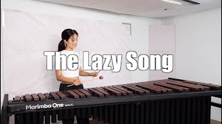 The Lazy Song  Bruno Mars  Marimba cover [upl. by Laeahcim]