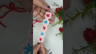 Wow Superb Crochet flowers for beginners  easy crochet flowers crochetABC [upl. by Dun]