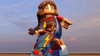 LEGO Marvels Avengers  Ms Marvel Kamala Khan  Free Roam Gameplay PC HD 1080p60FPS [upl. by Annaihs]