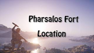 Assassins Creed Odyssey  Pharsalos Fort Location gameplay [upl. by Nitsud]