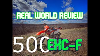 First impressions KTM 500 excf  Real world review [upl. by Rodman306]