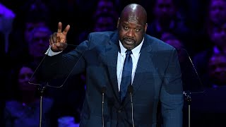 Shaquille ONeal Speaks at A Celebration of Life for Kobe and Gianna Bryant [upl. by Schroer]