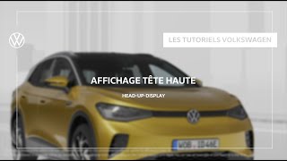 Affichage tête haute  HeadUpDisplay  Tutoriel I Volkswagen [upl. by Enohpesrep]