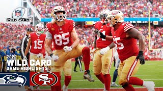 Seattle Seahawks vs San Francisco 49ers  2022 Super Wild Card Weekend Game Highlights [upl. by Dodson284]