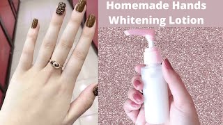 Homemade Hands and Feet Whitening Lotion  Get Soft Hands  100 Effective  GlamGlow [upl. by Orion742]