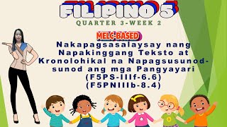 GRADE 5  FILIPINO 5  QUARTER 3 WEEK 2  MELC BASED  SALITANG HIRAM IIPOWERPOINT PRESENTATION [upl. by Maurene]