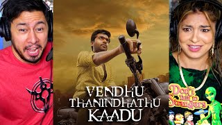 VENDHU THANINDHATHU KAADU Trailer Reaction  Silambarasan TR  Gautham Vasudev Menon A R Rahman [upl. by Donica]