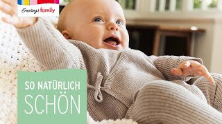 UNSERE PURE COLLECTION  Ernstings family  NACHHALTIGE BABY UND KINDERMODE [upl. by Aker956]