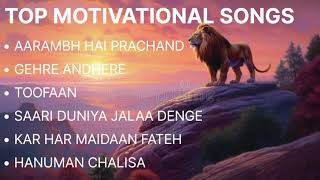 Top Motivational Songs Jukebox  Best Hindi Motivating Songs  Best of 2024 [upl. by Gypsy412]