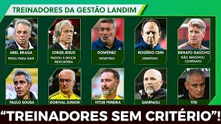 AGITOU NESTA TERÇA TREINADORES DA GESTÃO LANDIM quotSEM CRITÉRIOquot NOTÍCIAS DO FLAMENGO DE HOJE [upl. by Luana]