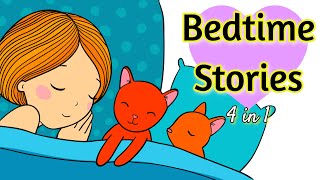 Sleep Meditation for Kids BEDTIME STORIES 4 in 1 Sleep Stories Collection [upl. by March]