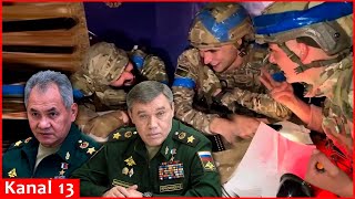 “Shoigu Gerasimov where are the shellsquot  Ukrainians applied from Russian brigade headquarters [upl. by Buna339]