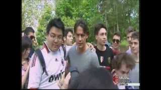 Inzaghi last day  Milanello 20112012 [upl. by Naleek467]