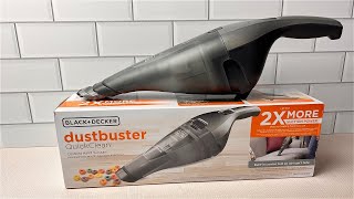 BLACK and DECKER dustbuster Handheld Vacuum [upl. by Nymassej]