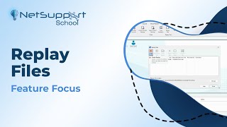 NetSupport School Feature Focus  Replay Files [upl. by Yand815]