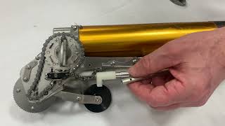 How To Install the TapeTech Taper Cutter Chain Assembly Kit 340 [upl. by Eelsew]