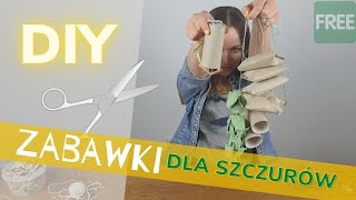 5 zabawek DIY dla szczurów  Szczuromania 24 [upl. by Eniretac]