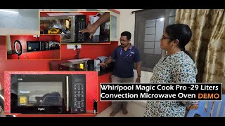 Whirlpool Magic Cook 2022 Pro Convection Microwave Oven Demo [upl. by Vada]