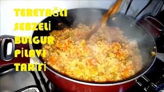 Tereyağlı Bulgur Pilavı Tarifi  Yemek Tarifleri [upl. by Oznole]