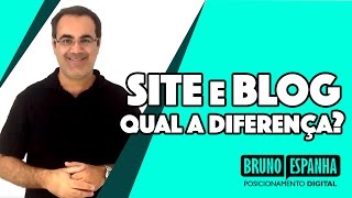 Qual a diferença entre Site e Blog [upl. by Monjo]