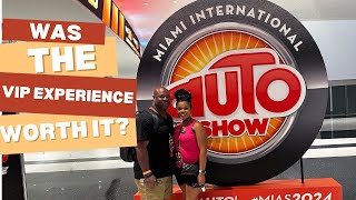 Miami International Auto Show 2024 VIP Experience  Ford Lucid Toyota Jeep amp More [upl. by Calvo]