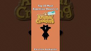 Top 10 Most Expensive Houses In Animal Crossing 5 shorts animalcrossing nintendo gaming data [upl. by Lyndell]