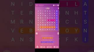 Word Search puzzle 309 time to get social puzzle wordpuzzle calming relaxing shorts wordsearch [upl. by Veejar]