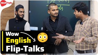 English speaking practice  FlipTalks on Mobile  Spoken English  Confidence buliding  WellTalk [upl. by Odraccir766]