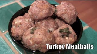 Italian Turkey Meatballs [upl. by Ferri]