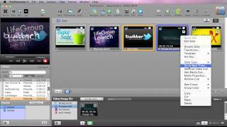 ProPresenter 5  PreShow Announcement Loops [upl. by Barth]