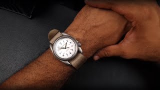 Boderrys new Titanium Field watch Full Review The Watcher [upl. by Salbu]