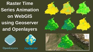 WebGIS Development Create Raster Time series animation with Geoserver and OpenLayers [upl. by Iline]