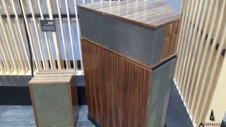 Klipsch Wireless Home Theater Vintage Powered Monitors amp Phono CES 2016 [upl. by Ellenad]