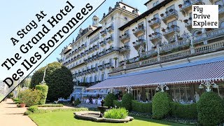 The Grand Hotel Des Iles Borromees Stresa Lake Maggiore [upl. by Evol639]