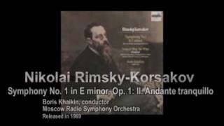 RimskyKorsakov  Symphony No 1 Second Movement Part 24 [upl. by Mert]