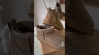 Unboxing my new ultra mini Uggs Shade antilope tiktok [upl. by Atinniuq]