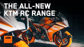 The AllNEW KTM RC RANGE  Bred on the Racetrack  KTM India [upl. by Zulch]