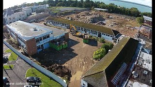 Cowes High School demolition [upl. by Nadine105]