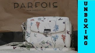 PARFOIS BAG UNBOXING [upl. by Prince314]